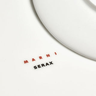 Marni by Serax Midnight Flowers tea cup with saucer - Buy now on ShopDecor - Discover the best products by MARNI BY SERAX design
